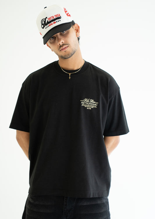 Mid-Century Modern Chocolate Brown Glossy Ceramic Amphora Vase - 11 inch Dual Handle Decorative Urn